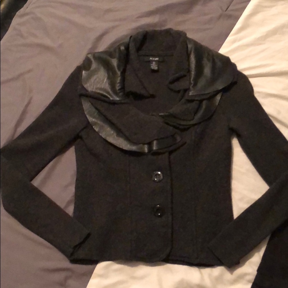 Four button sweater